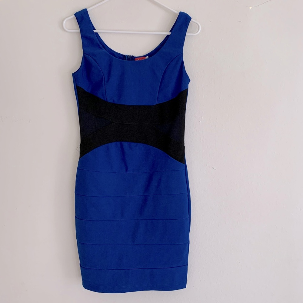 Blue dress